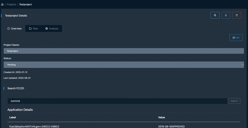 IoT scanner to project